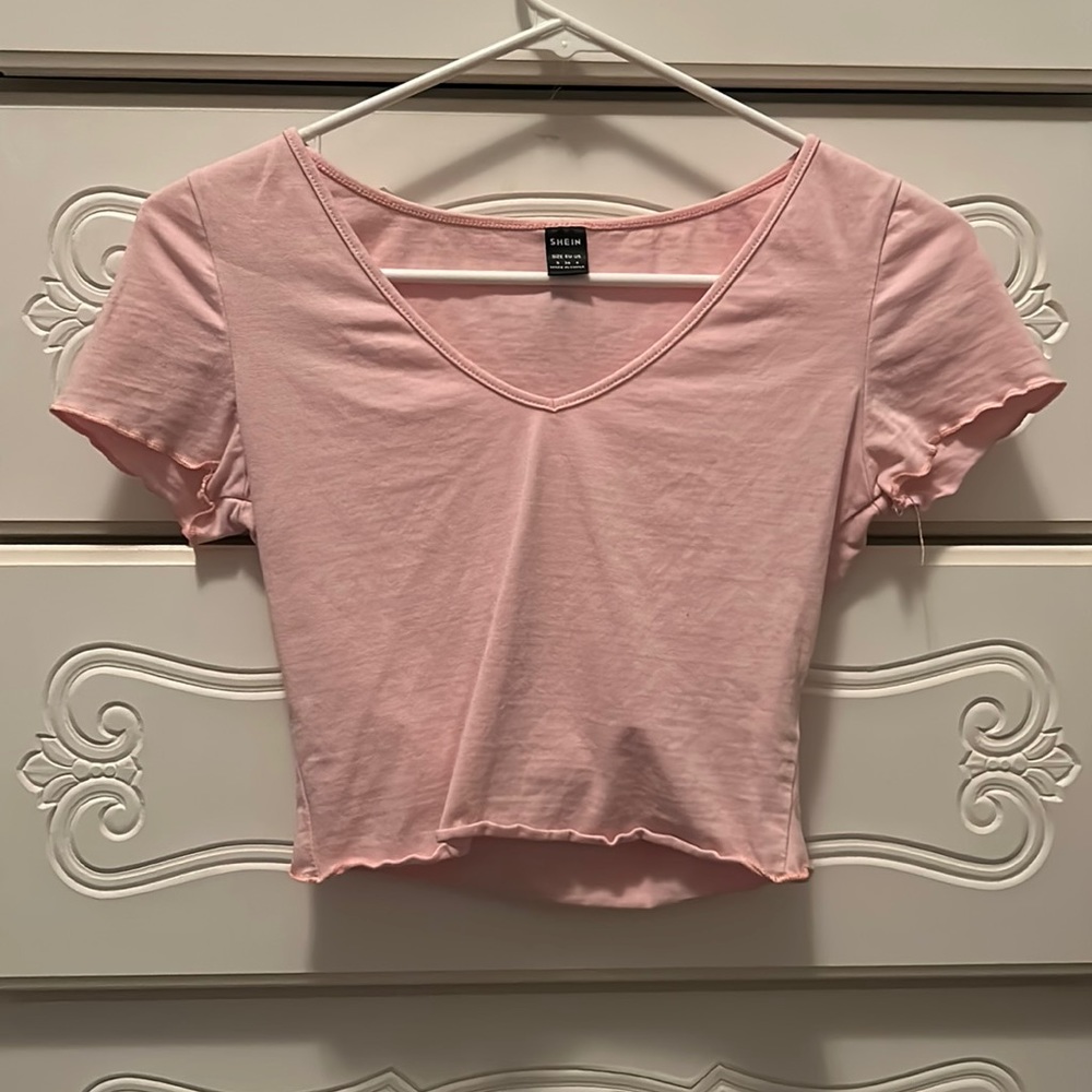 Light Pink Short Sleeve Shirt